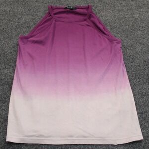 Lauren Ralph Lauren Women's Ombre Sleeveless‎ Tank Top Large Casual